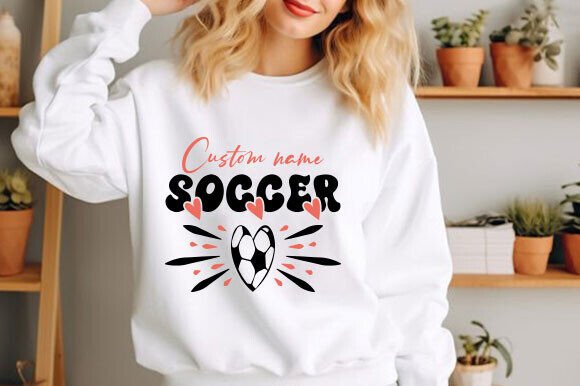 Custom Soccer SVG & PNG Graphics for T-Shirt Designs and Beyond