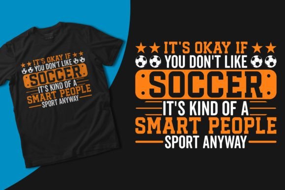 Funny Soccer Player Premium SVG Design for Graphics & T-Shirt Designs