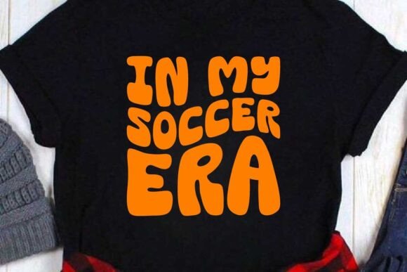 Retro in My Soccer Era SVG PNG T-shirt: A Design Asset for Bold Branding and T-Shirt Designs