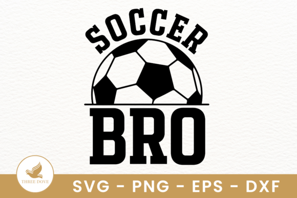 Soccer Bro SVG: A Dynamic Graphic for T-Shirt Designs & Blog Visuals