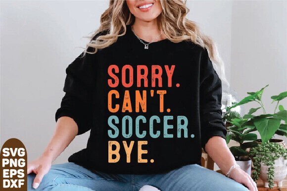 Soccer-Inspired SVG Design for T-Shirts & Digital Graphics