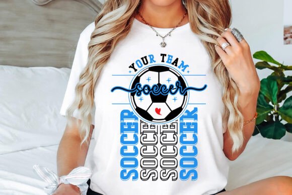 Soccer SVG Graphics for T-Shirt Designs & Craft Projects