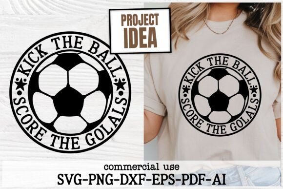 Soccer SVG: Kick the Ball, Score the Goals – Bold Graphics for T-Shirt Designs & Blog Visuals