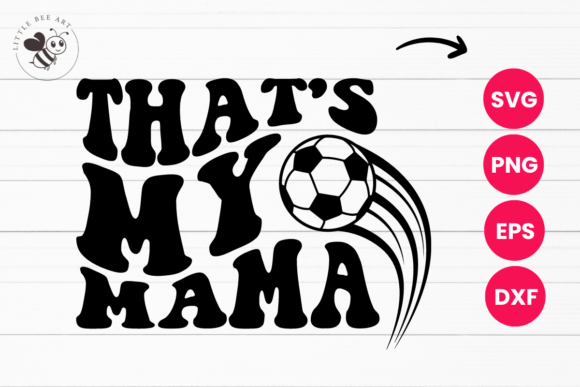 That s My Mama Wavy SVG: A Fresh Graphic for T-Shirt Designs & Branding Projects