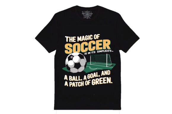 The Magic of Soccer in Simplicity: A Fresh Graphic Design Asset for Blogs and Beyond