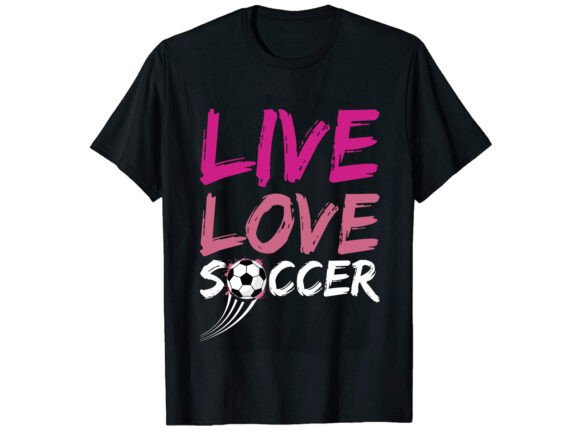 Threadrock Little Soccer T-shirt: A Playful Graphic Design for Local Branding and Packaging